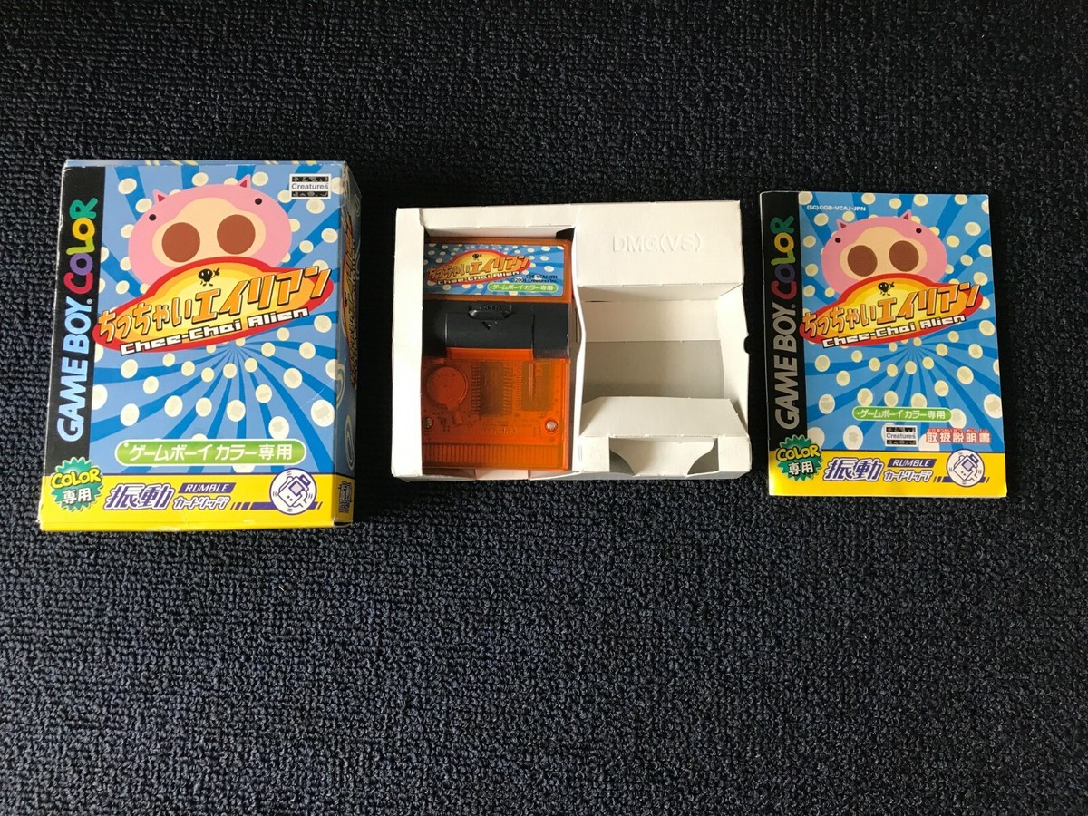 Chee Chai Alien Game Boy Color Nintendo GB Game boy Japan