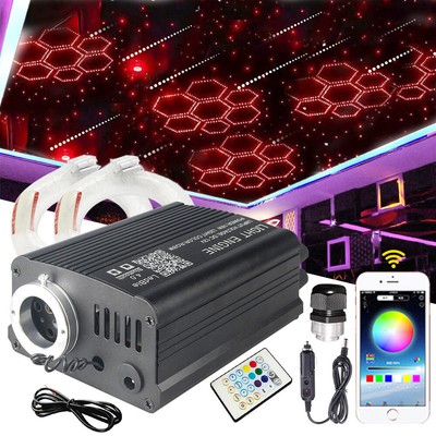 Twinkle Home Car Headliner Shooting Star Light Roof Ceiling Light Fiber Optic US