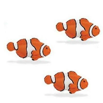 Doll House Shoppe Toy 3 Clownfish Figures Game Pcs SL341422 Micro-Mini Miniature
