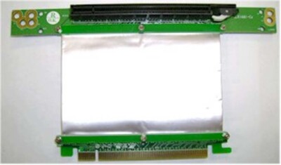 1U/2U rackmount case PCI Express 16X riser card with 5cm ribbon cable, NEW