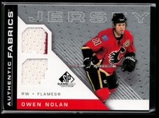 2007-08 SP Game Used Authentic Fabrics #AF-ON Owen Nolan