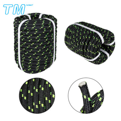 200ft Double Braid Polyester Rope Rigging Rope 1/2'' 5500Lbs Breaking Strength