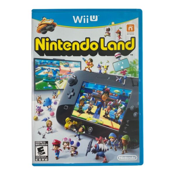 Jogo Nintendo Land Wii U Mídia Física Seminovo Com Manual