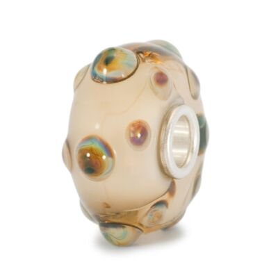 TROLLBEADS Glasbead Seeigel 925 Sterlingsilber TGLBE-10095