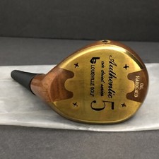 Louisville Authentic Series Golf Club 5 Wood Persimmon Oil Hardened HEAD ONLY