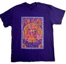 Pink Floyd Retro Eye Purple Men’s T-Shirt Official Licensed Size L