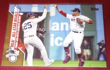 2020 TOPPS Update U-144 GOLD  Mookie Betts+Gleyber Torres Celebrate !