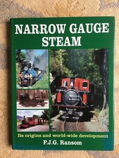 Narrow Gauge Steam P.J.G. Ransom Signed Copy