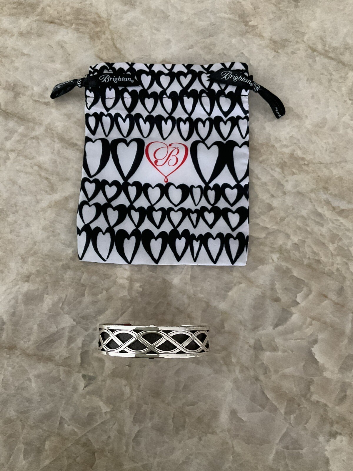 Brighton Silver Interchangeable Cuff Bangle Brace… - image 7