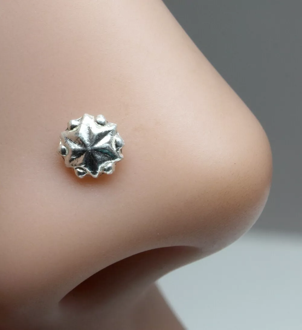 Sterling silver body piercing best sale jewelry