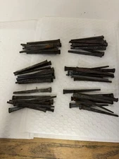 Vintage Square head nail Lot Of 60 3 1/2 Inch