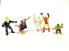 RARE VTG Avengers PVC FIGURE MARVEL 1979 HULK IRONMAN VISON THOR GHOST RIDER Lot