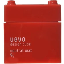 Demi Cosmetics Uevo Design Cube Neutral Wax Red 80g Country of Origin: Japan