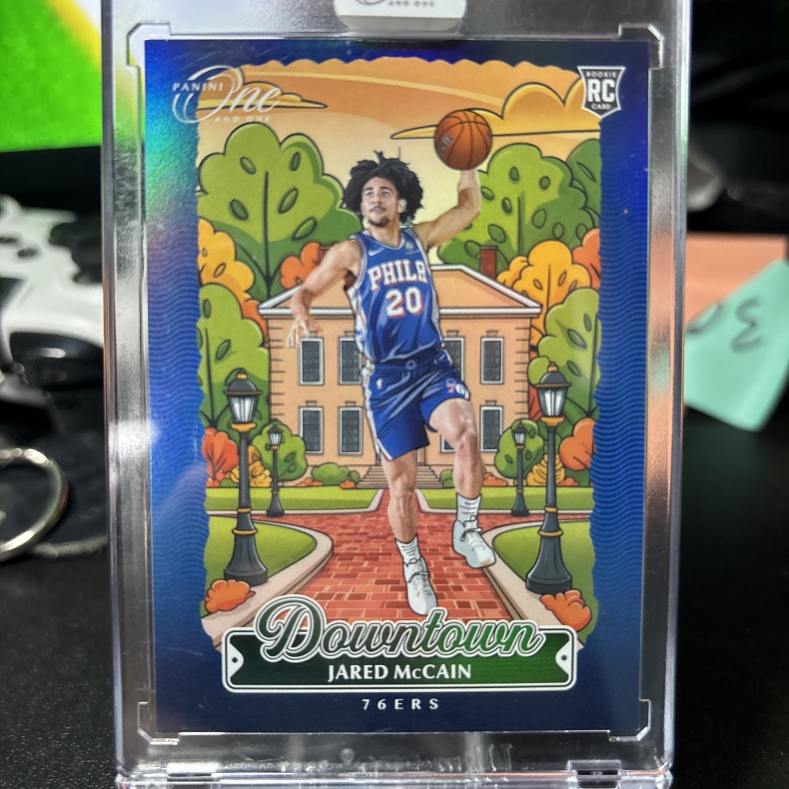 2024-25 Panini One And One Jared McCain RC Rookie Downtown Case Hit SSP