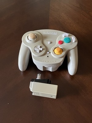 Nintendo Gamecube Wavebird Controller DOL-004 & Receiver DOL-005 OEM TESTED  