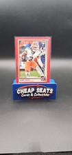 2025 Panini Donruss Jerry Jeudy Red Press Proof