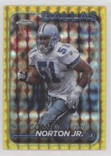 2024 Topps Chrome Yellow Geometric Refractor 69/75 Ken Norton Jr #51 14wi