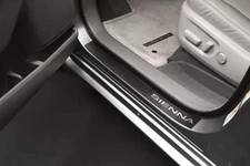 OEM Toyota Sienna Door Sill Protectors Set 2pc Front Set PT747-08100-DS