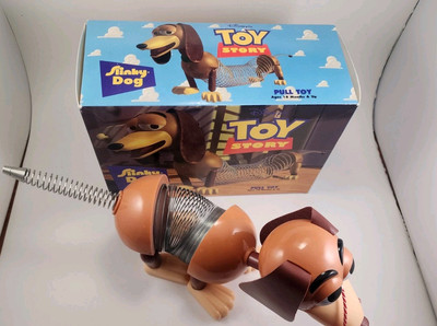 VTG Disney Pixar TOY STORY SLINKY DOG PULL TOY 1995 Original (New