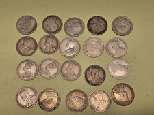 Lot Of 20 Canada 25 Cent Silver Coins mostly George V below melt value 1/25/26