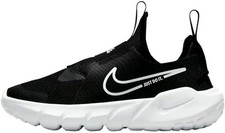 Nike Kids Flex Runner DJ6040 002 Black White Running Shoes Sneakers Size 12C