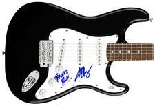 Mikky Ekko Signed Autographed Guitar ACOA