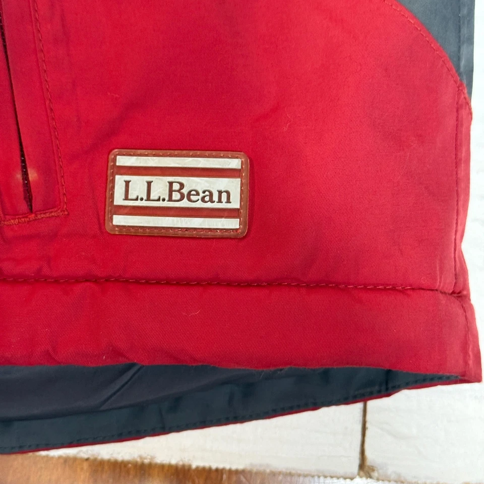 VTG LL Bean Ski Jacket Mens XL Tall Waterproof Insulated Hooded Primaloft XLT - Image 2 of 4