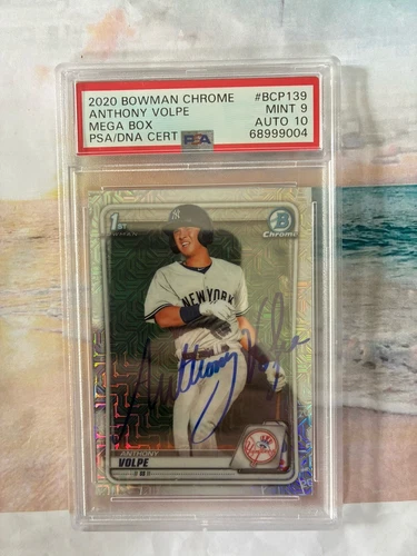 2020 Bowman Chrome Mega Box Anthony Volpe Auto #BCP139