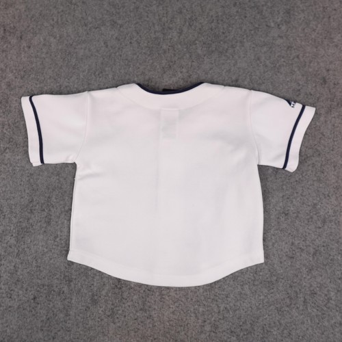 Cleveland Indians Jersey 2T White MLB Baby Youth Toddler Majestic Shirt 18M 24M - Picture 2 of 10
