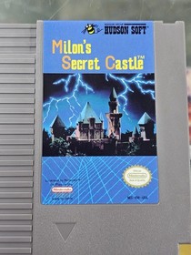Milon's Secret Castle (NES Nintendo, 1988) Game Cartridge w/ Manual TESTED