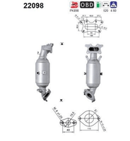 Katalysator FüR Honda Civic Viii Stufenheck Hatchback