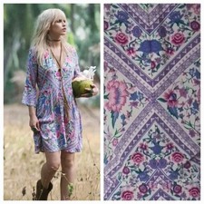 Spell & the Gypsy Babushka Lavender Play Dress XS  👇check Fit Small