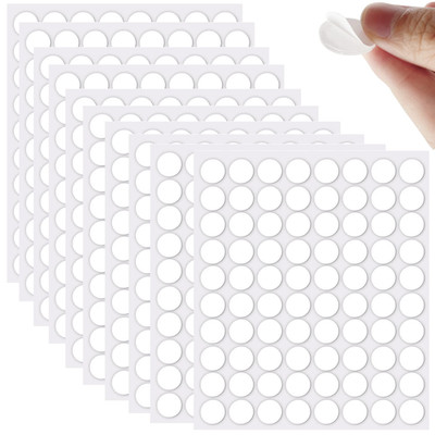800 Stück doppelseitige Klebepunkte, 10 mm transparentes Acryl-Klebeband, selbst