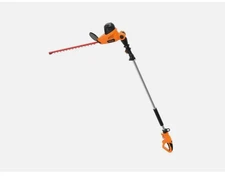GARCARE Electric Hedge Trimmer Corded with Extension Pole 18 Inch Dual-Action La