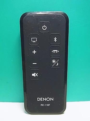 Denon Audio Remote Control Rc-1187  Disinfected Cleaned