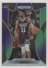 2019 Panini Prizm Draft Picks Purple & Green /199 Quinndary Weatherspoon #50 1n0