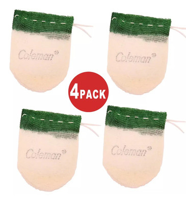 #ad 4 PACK COLEMAN LANTERN MANTLES #21 STRING TIE Series 200 5100 9900 See Pics $12.99