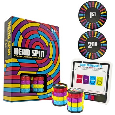 Head Spin Game   Family Game Night, Fidget Spinners, 200 Logic Puzzle Cards, ...