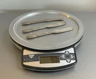 Wallace Troubadour Sterling Butter Knives Set of 3 – .925 Silver 5 3/4” – 90gram