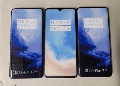 Lot of 3 OnePlus 7 & 7Plus Dummy FAKE Phones for Demo in Stores