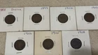 7 Indian head penny lot 1888, 1899, 1902, 1903, 1905, 1906, 1908