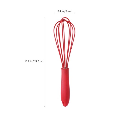 10 Inches Anti-slip Egg Beater Mixing Blender Handheld Kitchen Tool Milk Mixer - Picture 5 of 12