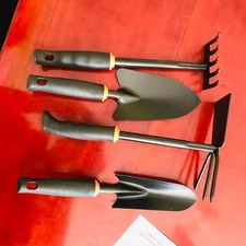 5PCS Mini Garden Tool Set - Small Hand Shovel Kit for Plans
