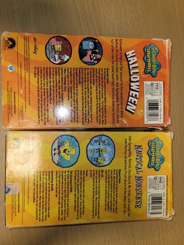 spongebob squarepants vhs lot ** Unknown If Working Read Description ** - Picture 3 of 7
