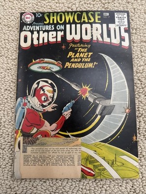 Showcase #17 - 1st appearance of Adam Strange DC Comics 1958 Good + Range