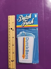 Dutch Bros Collectable Car Freshener Coffee Cup