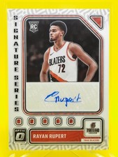 Rayan Rupert 2023-24 Donruss Optic Signature Series Rookie Auto RC #SS-RUP NBA