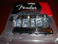 Fender Badass Style Hi-Mass Bass Bridge, Zinc Saddles CHROME 099-4407-000