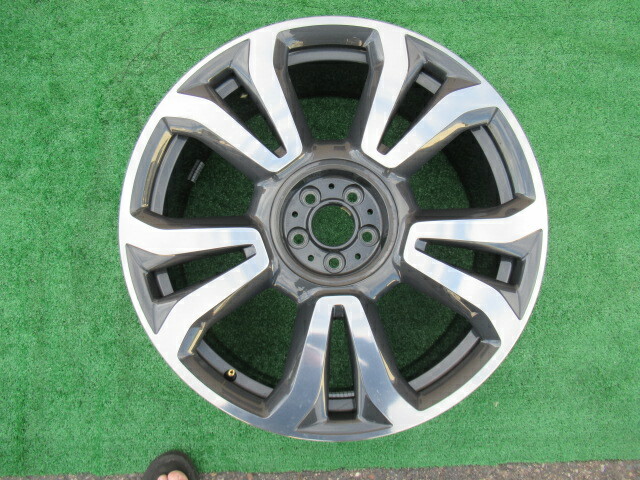 (1) ROLLS ROYCE CULLINAN OEM FACTORY 22" FRONT WHEEL RIM 6884706 POLISHED/GREY