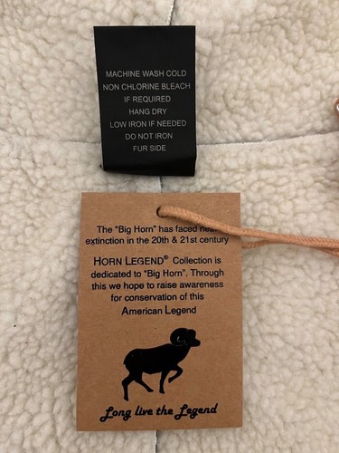 Horn Legend LadiesVest NWT Open Style Large Pewter Style # HLBF025W Machine Wash - Picture 4 of 4